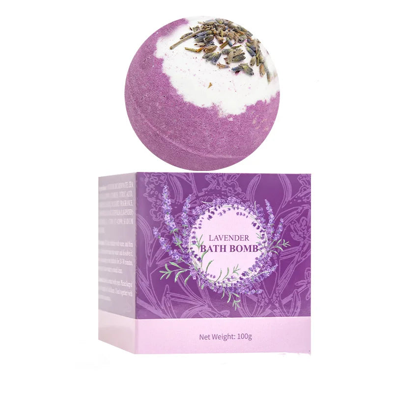 Set de bombas de baño con bola de baño hidratante y exfoliante