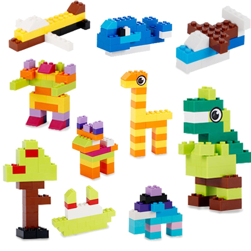 1000 Pieces DIY Creative Building Blocks Bulk Sets City Classic Bricks - BestShop
