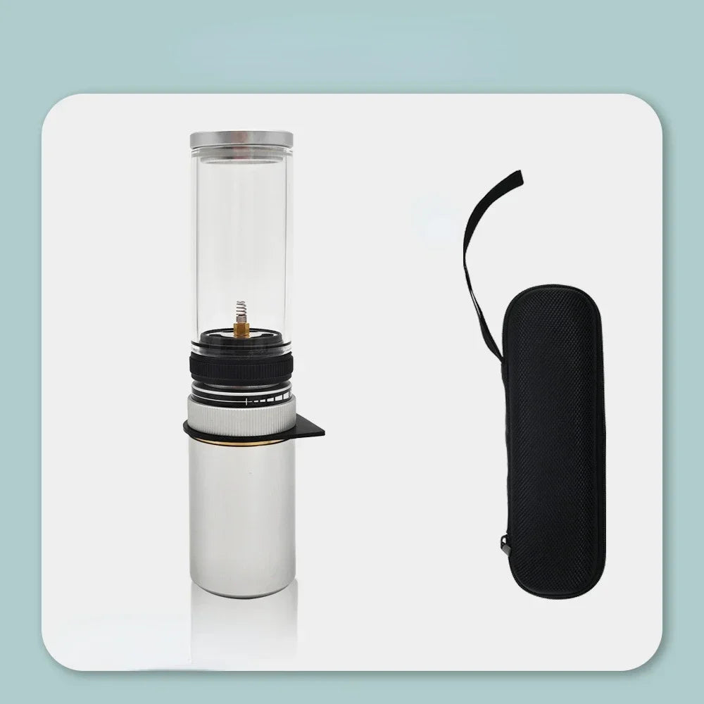 Mini vela de gas portátil para acampar al aire libre