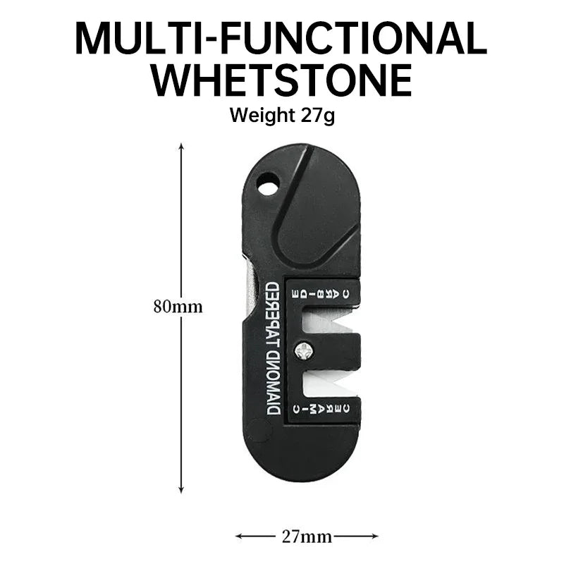 Portable 4-in-1 Whetstone Sharpener