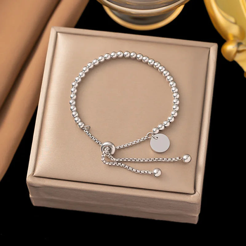 Bracelet personnalisé en acier inoxydable tendance