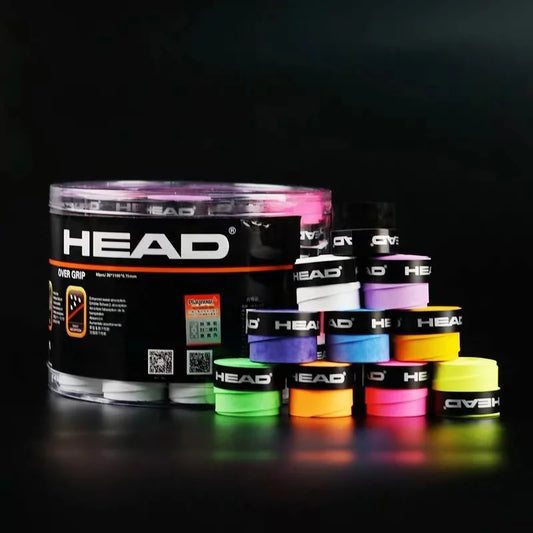 Cinta de agarre para raqueta de pádel HEAD Tennis Overgrip, antideslizante, para entrenamiento al aire libre, repuesto de banda para el sudor, accesorios para bádminton
