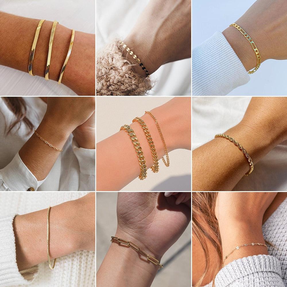 Classic Minimalist Gold Chain - BestShop