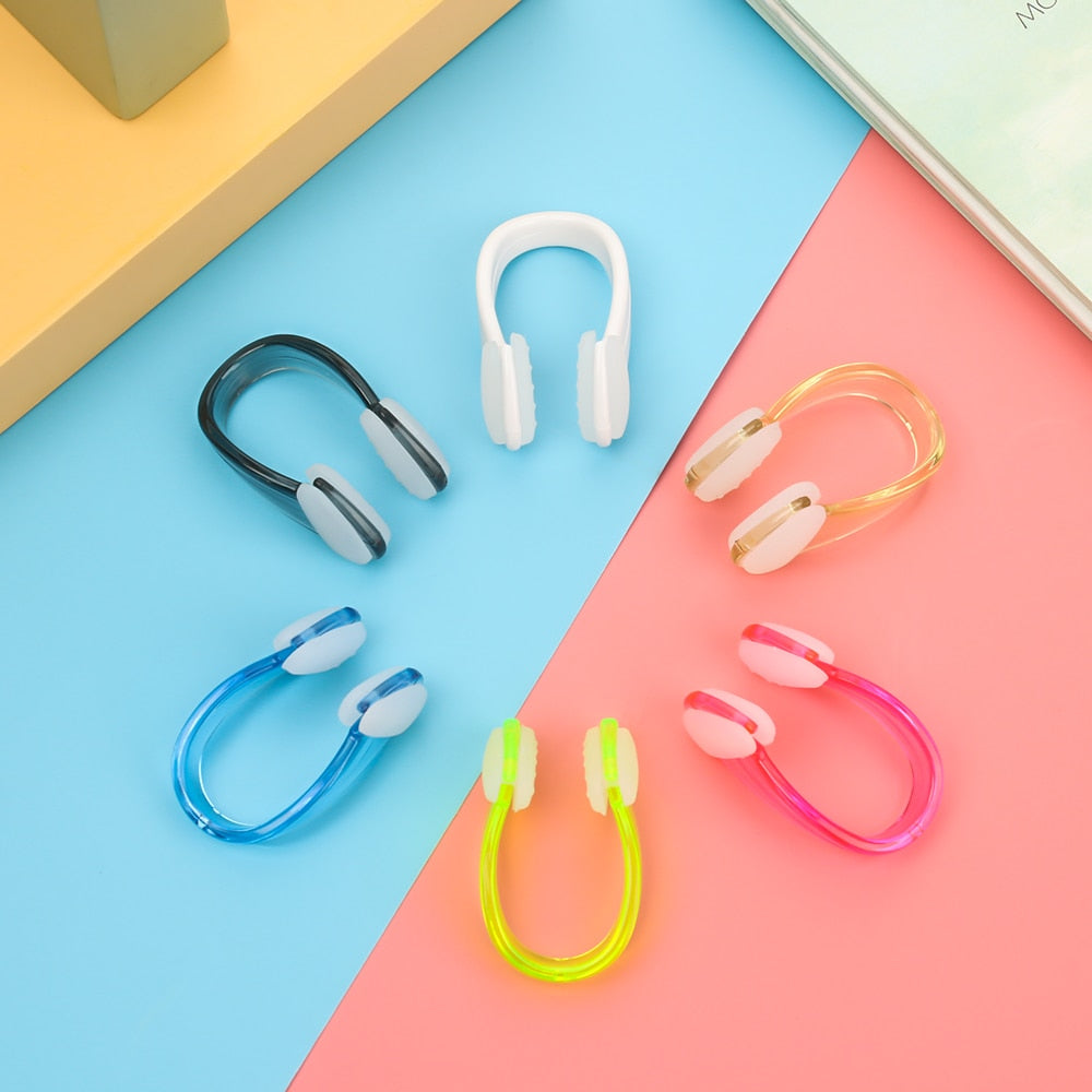 Candy Color Silicone Nose Clips 4Pcs/Set - BestShop