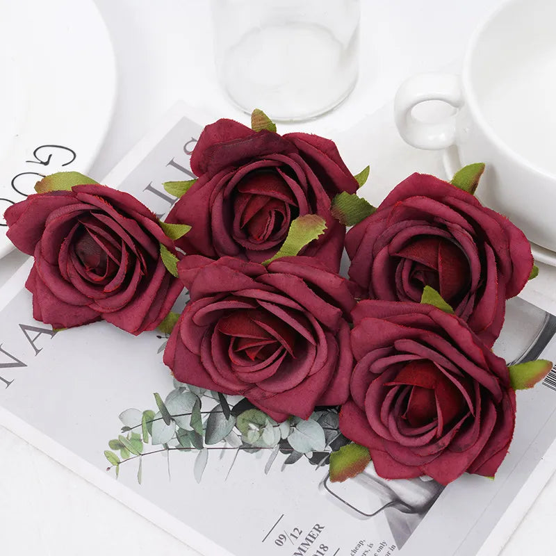 Artificial Silk Flowers Heads