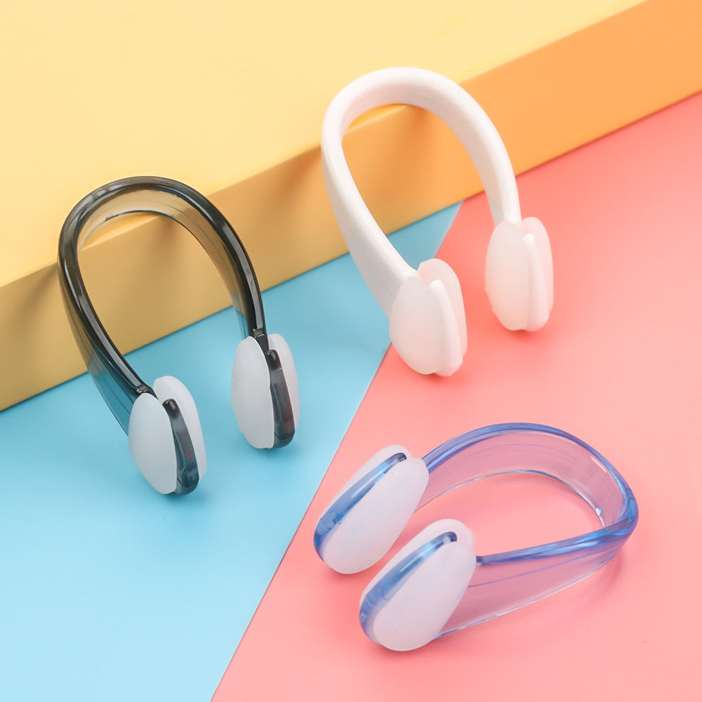 Candy Color Silicone Nose Clips 4Pcs/Set - BestShop
