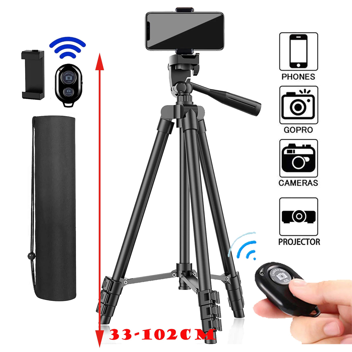 DSLR Flexible Tripod Extendable Stand