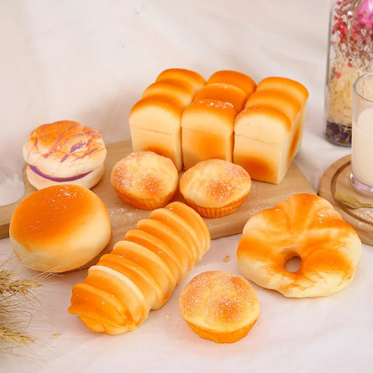 Bread Toast Squeeze Stress Relief Toys