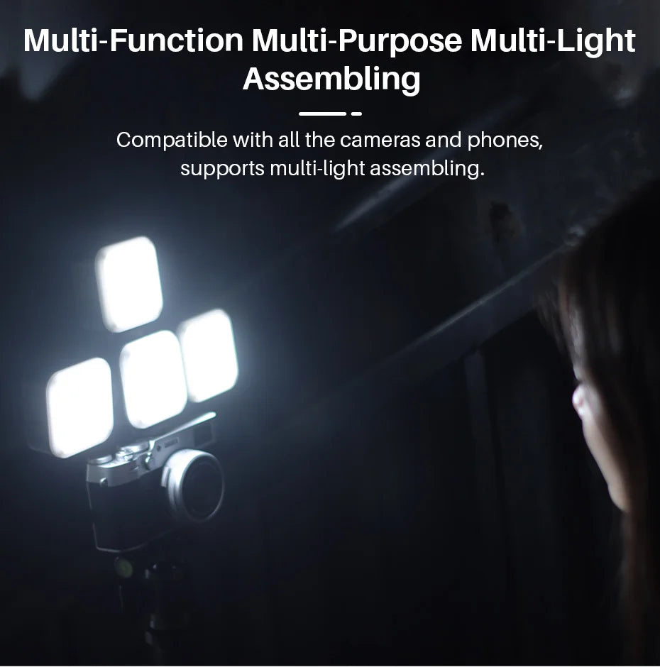Lampe LED pour appareil photo VIJIM
