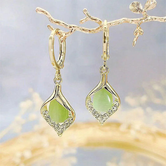 Fashion Korean Angel Eye Earrings