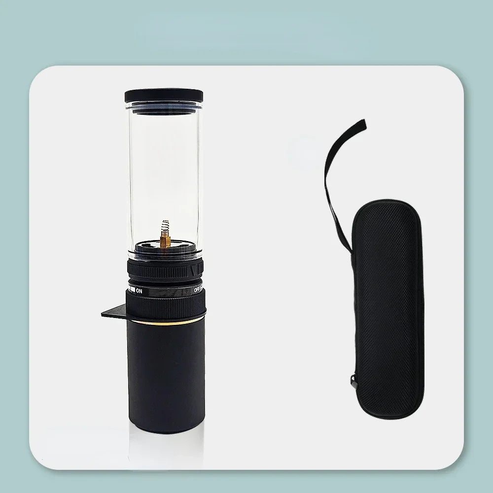 Mini vela de gas portátil para acampar al aire libre 