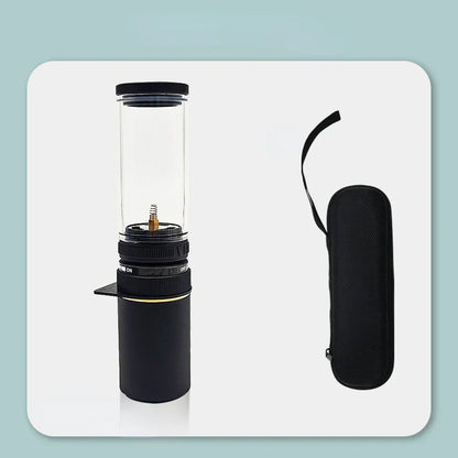 Mini vela de gas portátil para acampar al aire libre 