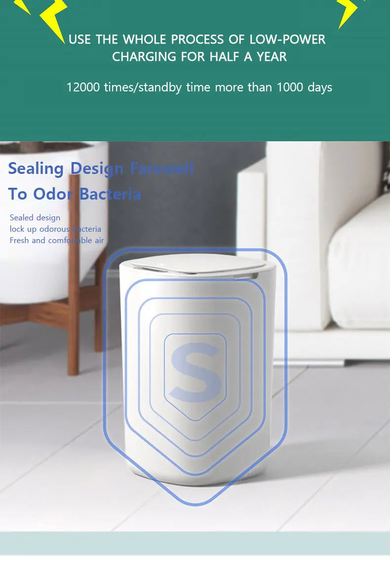 Automatic Smart Sensing Trash Can