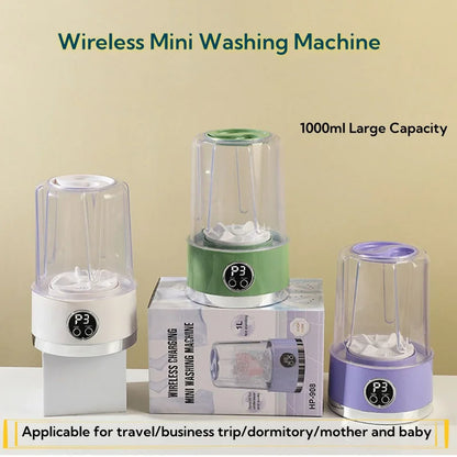 Mini Rechargeable Portable Washing Machine