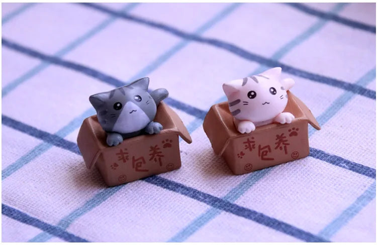 Kawaii Mini Cat Ornament Garden Gift For Kids