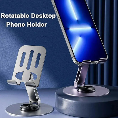 Aluminum 360 Rotation Mobile Phone Holder