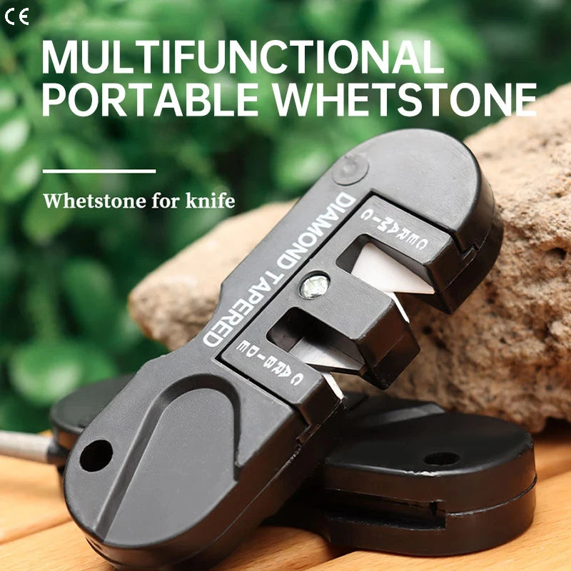 Portable 4-in-1 Whetstone Sharpener
