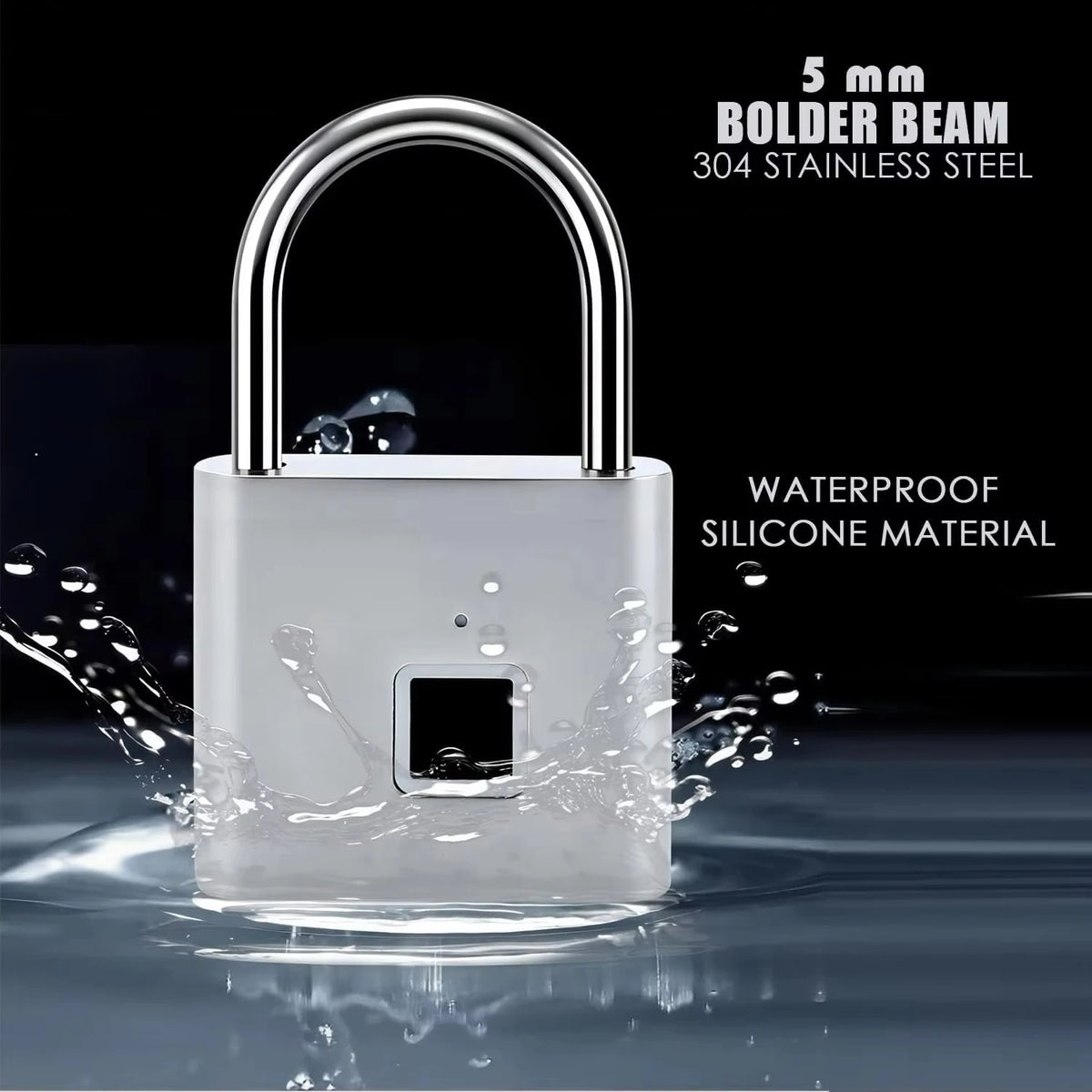 Rechargeable Fingerprint Padlock