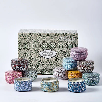 Obisesio 12pc Scented Candles Set
