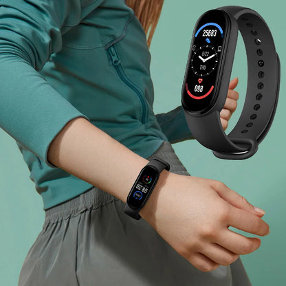 M6 Smart Watch Men Women Fitness Smart Bracelet