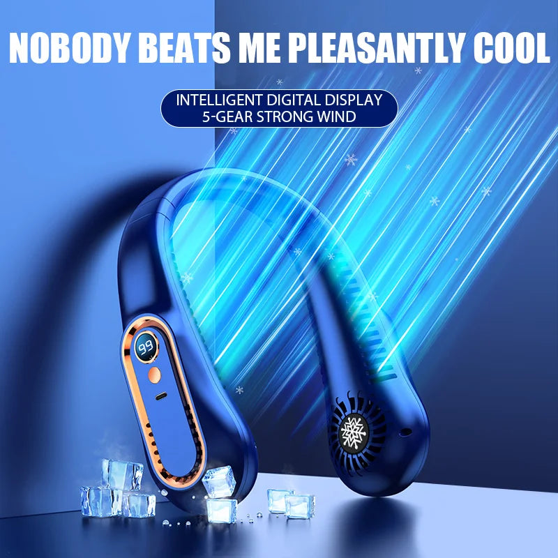 Portable Mini Hanging Neck Fan