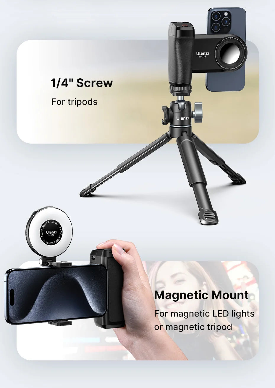Ulanzi MagSafe Smartphone Camera Shutter Grip