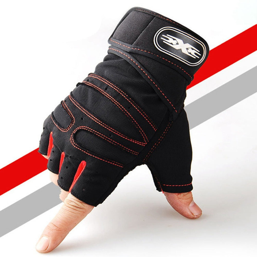 Workout Gloves for Men Women Weight Lifting Half Finger Glove - BestShop