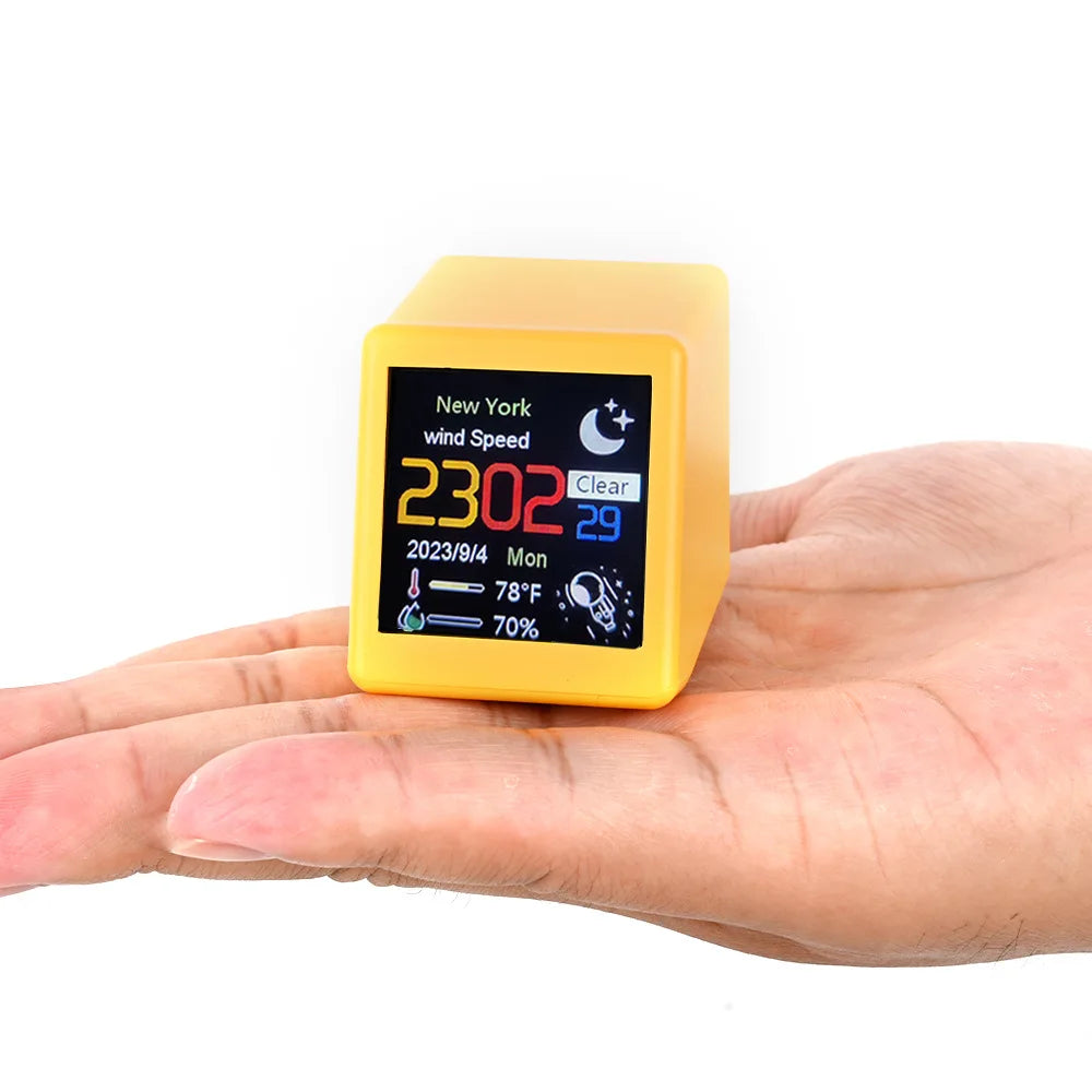 MINI Smart WiFi Weather Station Clock