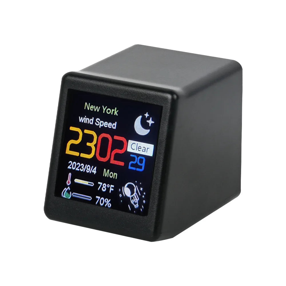 MINI Smart WiFi Weather Station Clock