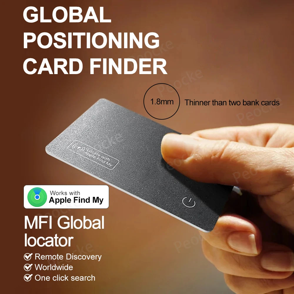 Wallet Anti-loss Card GPS Location Tracking