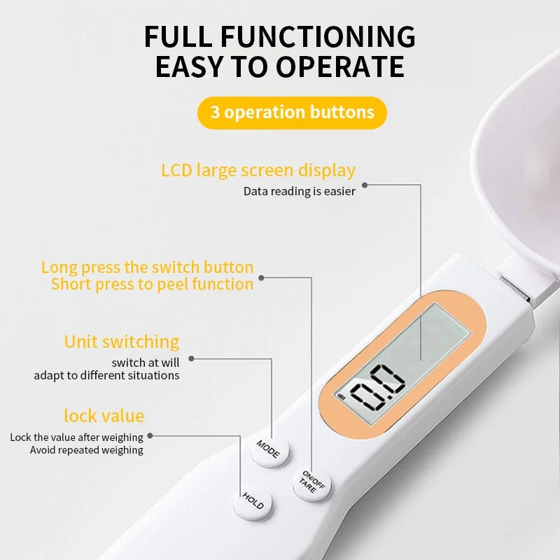 LCD Digital Electronic Kitchen Scale