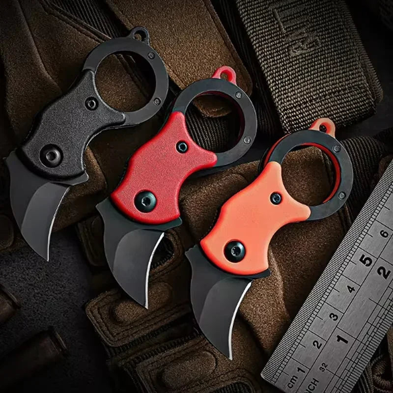 Outdoor Folding Knife EDC Key Fox Claw