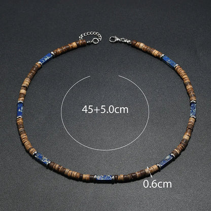 Vintage Bohemian Summer Necklace Ethnic Style