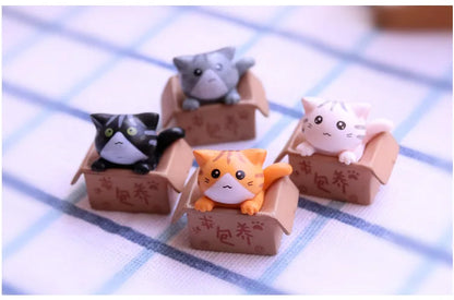 Kawaii Mini Cat Ornament Garden Gift For Kids