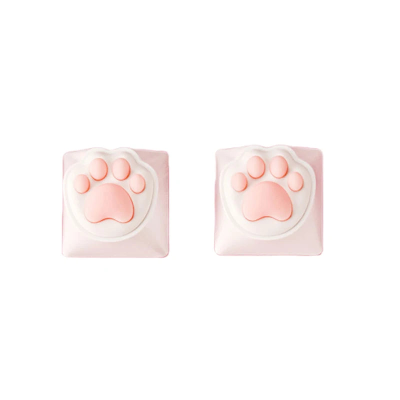 Cute Cat Paw Keycaps For Mechanical Keyboard 1PC