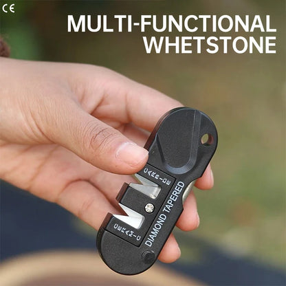 Portable 4-in-1 Whetstone Sharpener