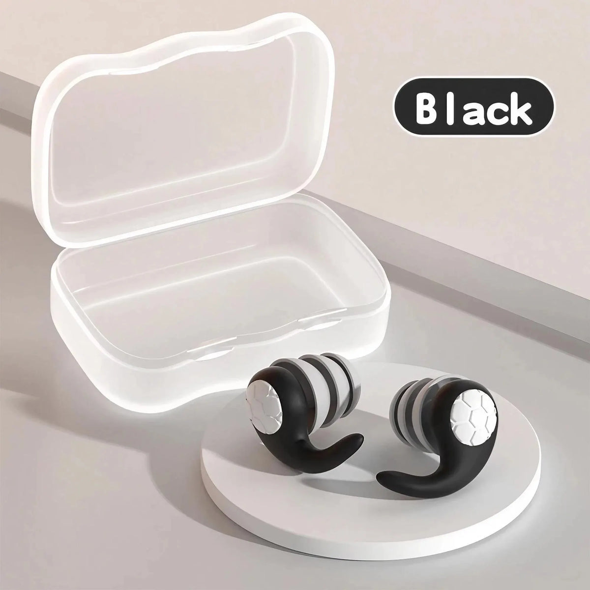 Tapones para los oídos de silicona suave con cancelación de ruido