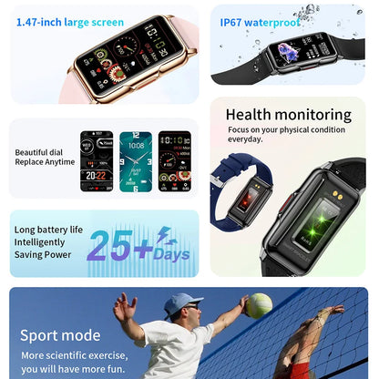 Bracelet intelligent LIGE pour Android et iOS 