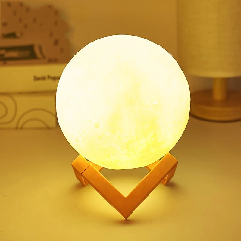 Children's Day Hand-painted Moon Light