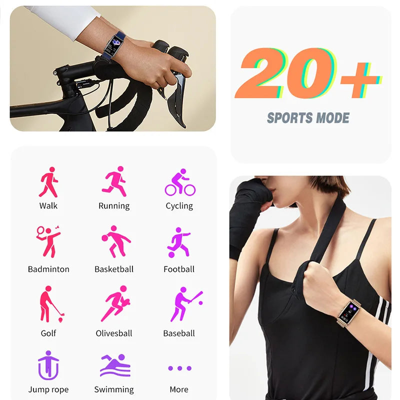 Bracelet intelligent LIGE pour Android et iOS 