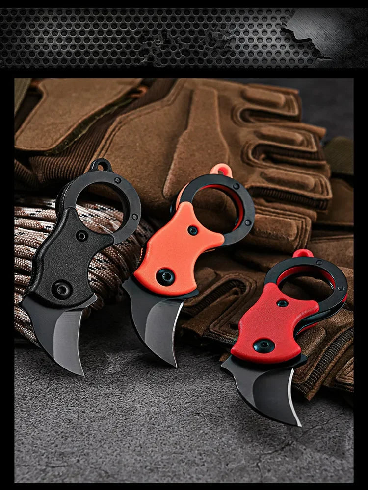 Outdoor Folding Knife EDC Key Fox Claw