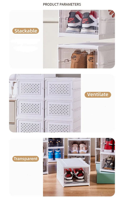 6 Layers Shoes Box Storage Organizers