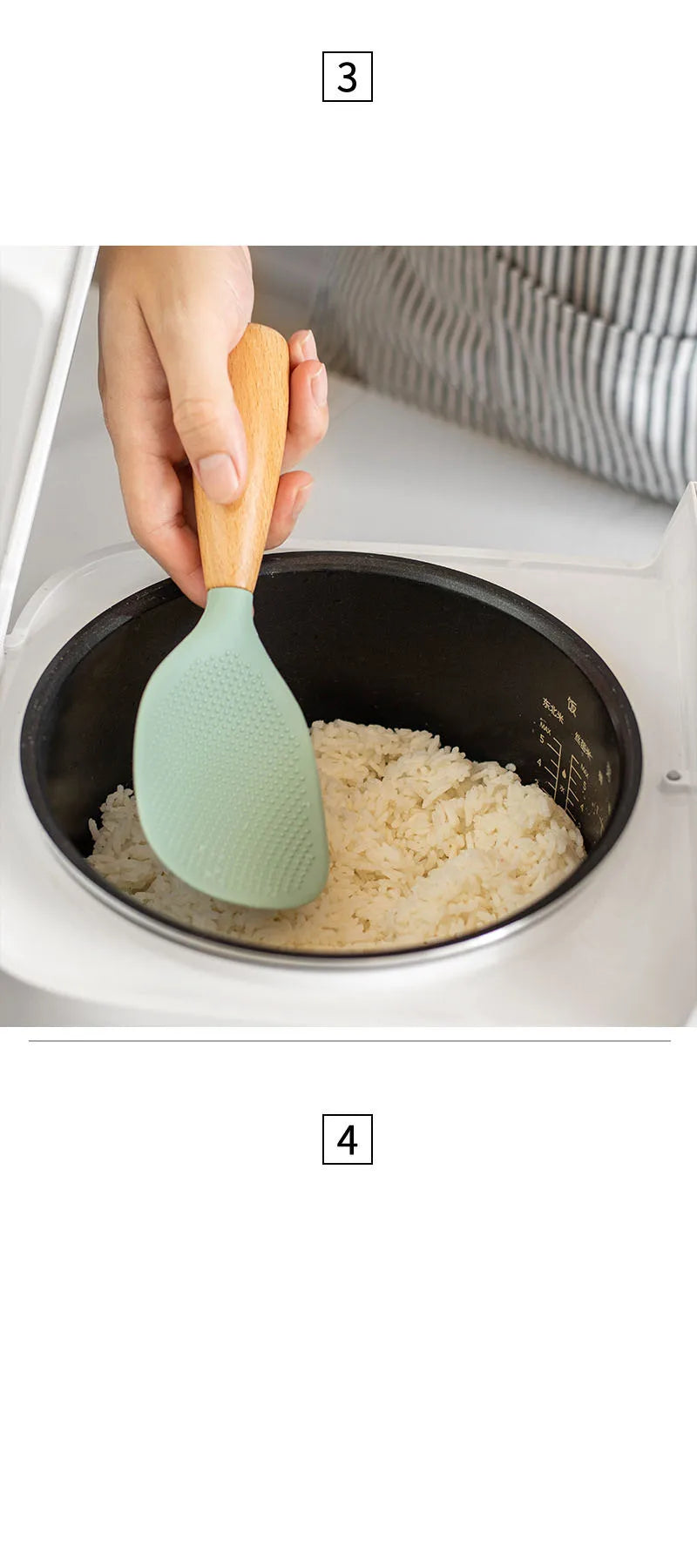 Silicone Spoon Non-stick Cooking Spoon