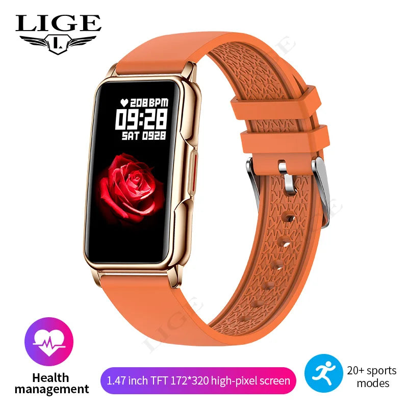 Bracelet intelligent LIGE pour Android et iOS 
