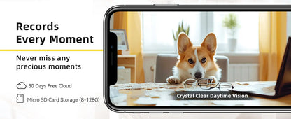 BoyKeep 3MP 5G/2.4GHz WiFi Indoor Camera