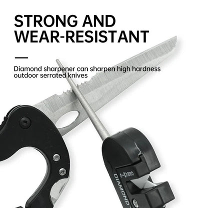 Portable 4-in-1 Whetstone Sharpener