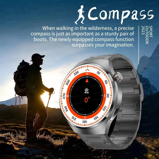 AMOLED NFC Watch GT4 Pro Smartwatch