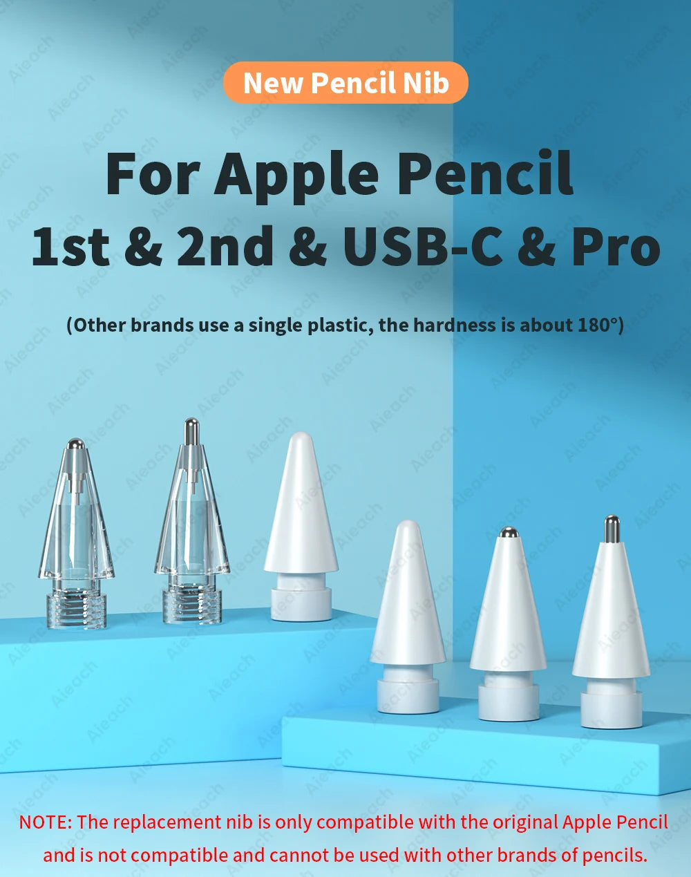 Pour la pointe du stylet Apple Pencil