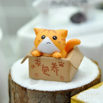 Kawaii Mini Cat Ornament Garden Gift For Kids