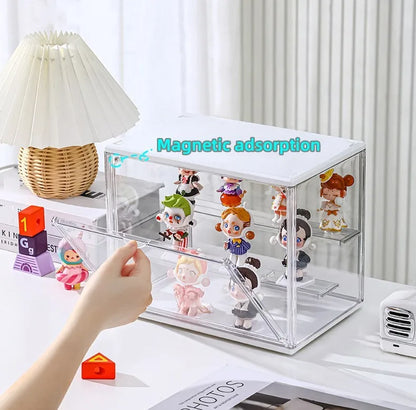 Clear Display Box Stackable Plastic Storage